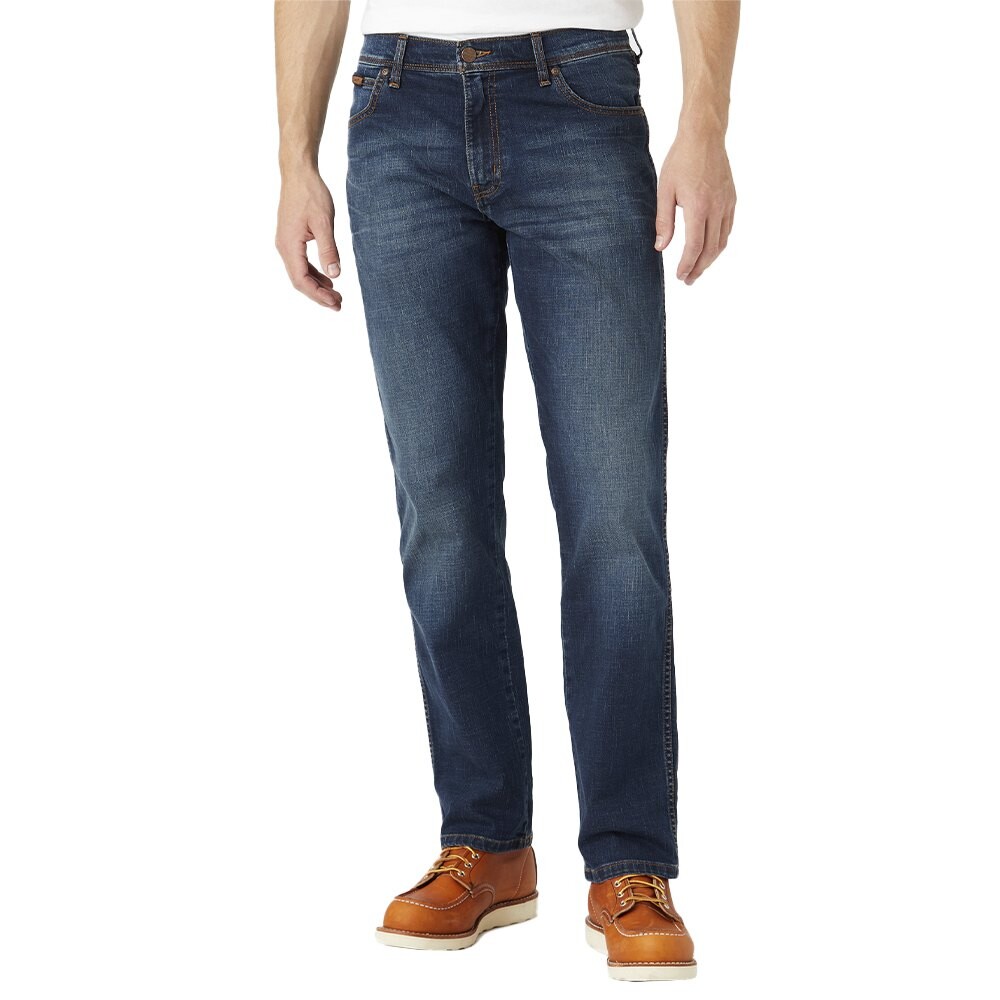 

Джинсы Wrangler Texas Stretch с эффектом потертости, синий