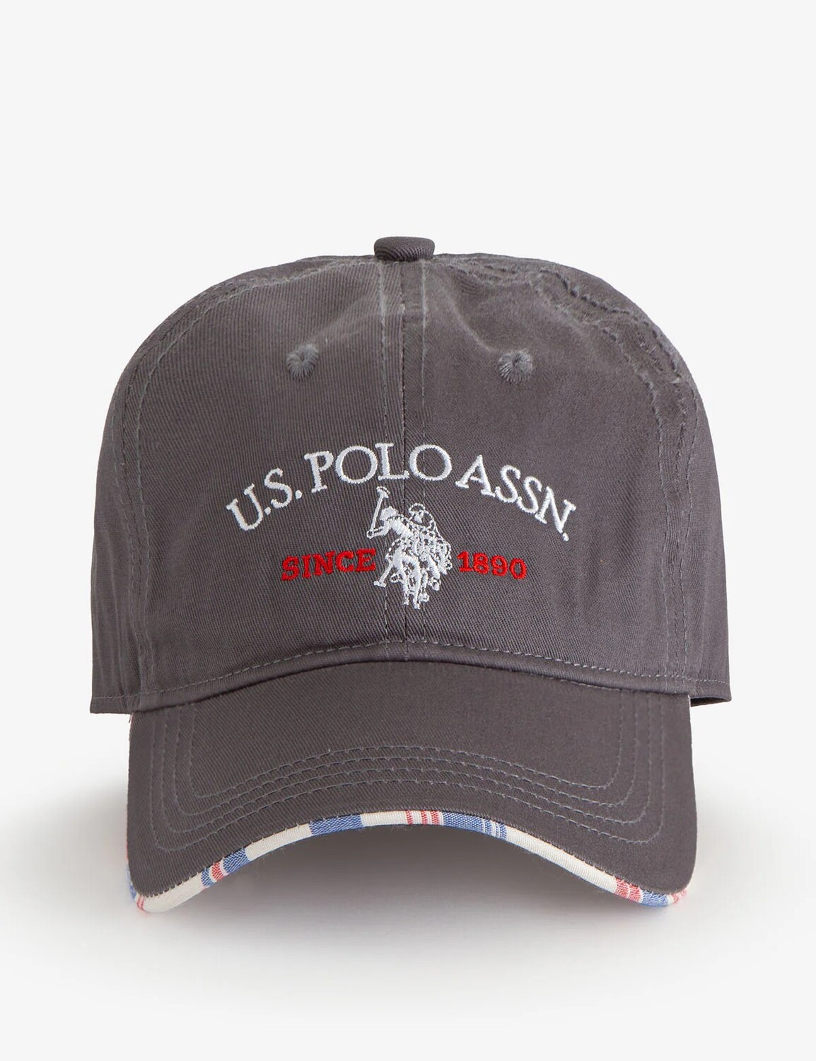 

Бейсболка U.S. Polo Assn. Mens Center Logo Twill, серый