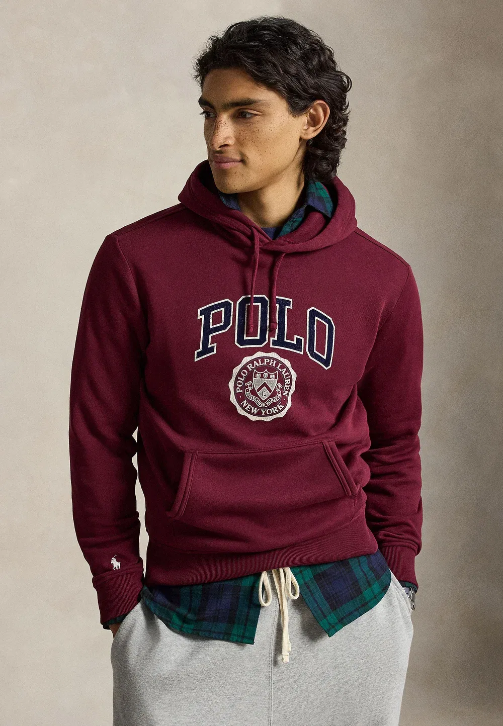 Толстовка с капюшоном Polo Ralph Lauren, Classic Wine