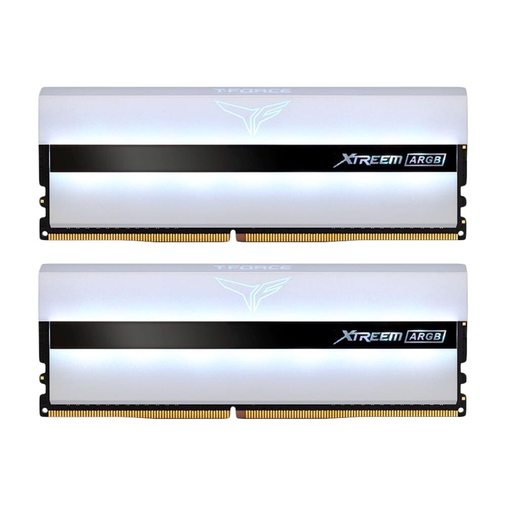 

Оперативная память Team Group T-Force Xtreem ARGB 32 Гб (2х16), DIMM DDR4, 3200 МГц, TF13D432G3200HC16CDC01
