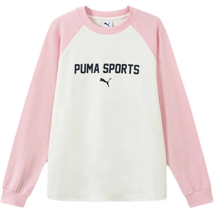 Футболка детская с круглым вырезом, умеренная растяжимость, PUMA, Red White Tone