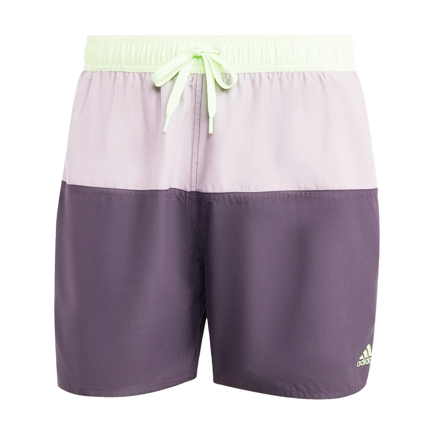 Мужские спортивные плавки с цветовой блокировкой Colorblock CLX Adidas, Schwarz Grun — фото 2