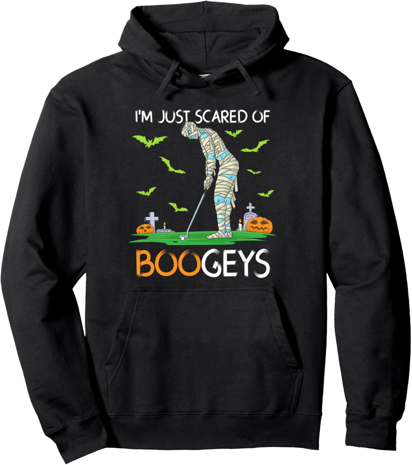 

Худи с изображением мумии Боги на Хэллоуин, просто страшная толстовка Funny Halloween Sports Designs, черный