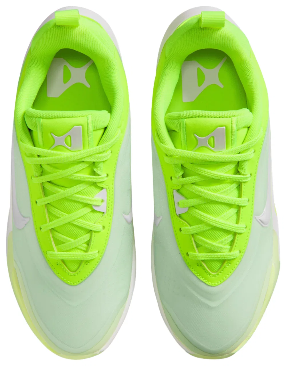 Кроссовки для мальчиков A'One Nike, цвет Volt/White/Barely Volt — фото 4