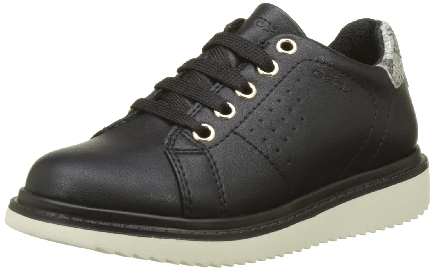 Детские туфли-дерби на шнуровке для девочек Geox J Thymar Girl A, Black