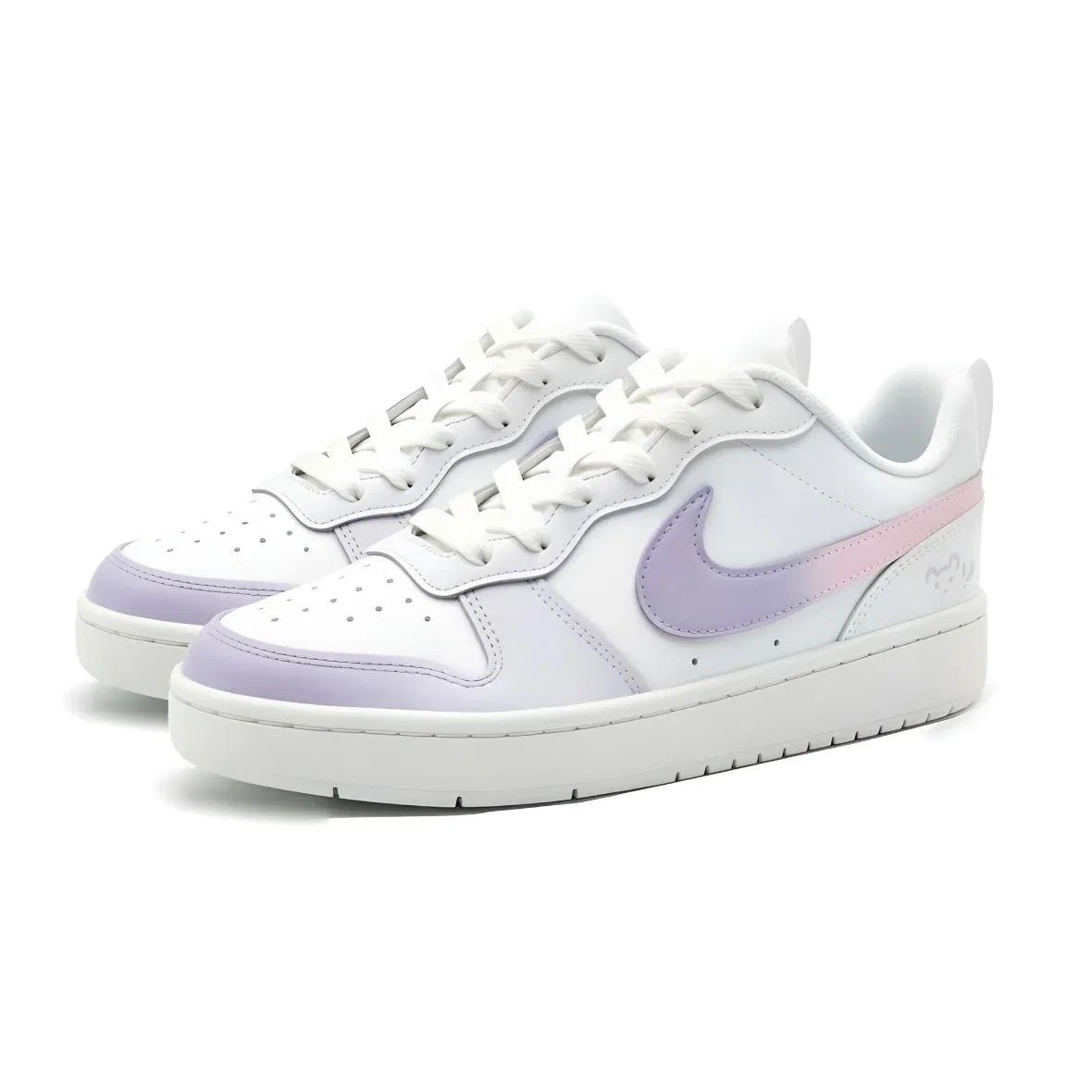 Детские кроссовки для скейтбординга Court Borough, Nike, Light Purple — фото 4