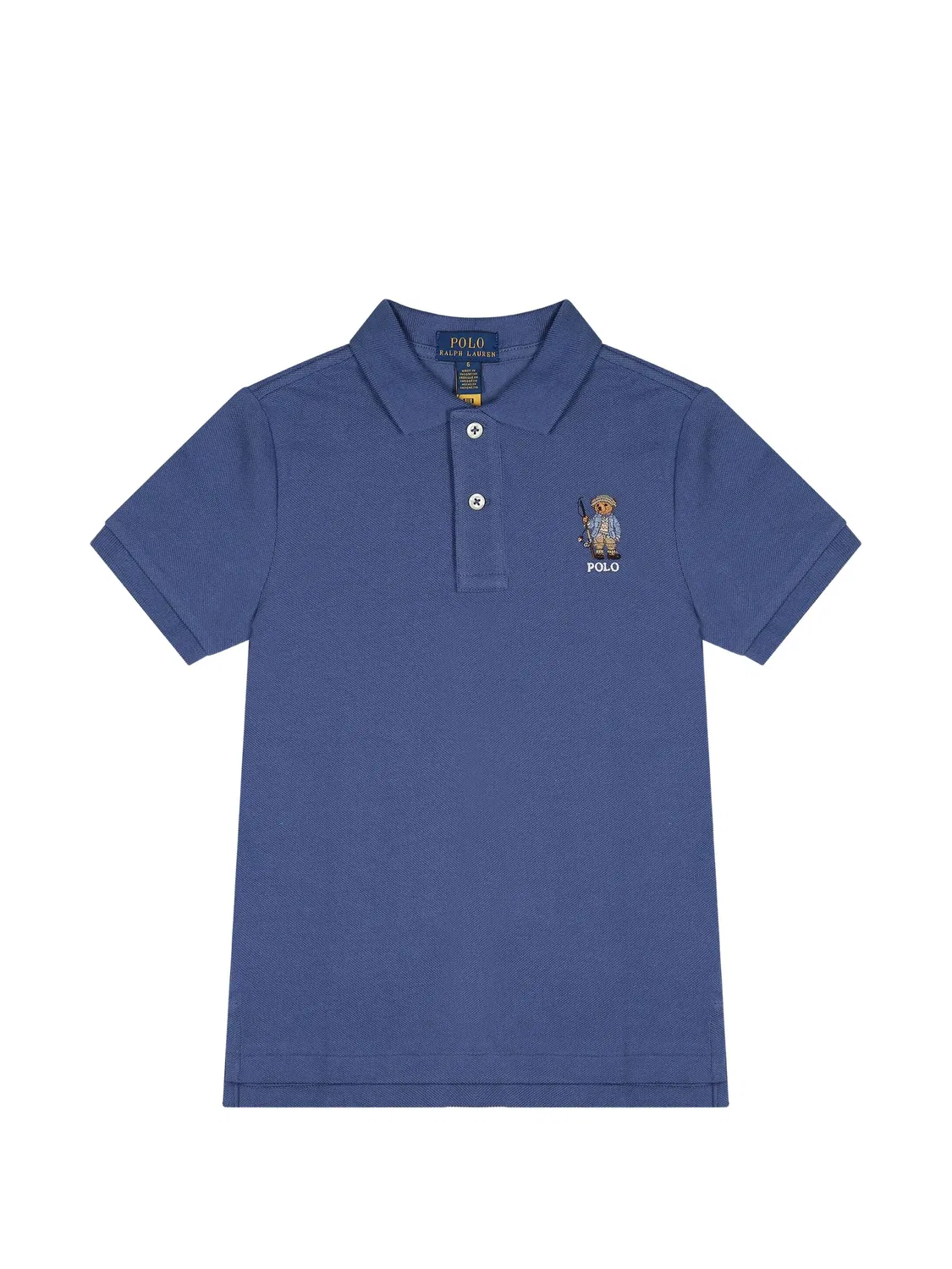 Рубашка поло Polo Bear Polo Ralph Lauren Kids, синий