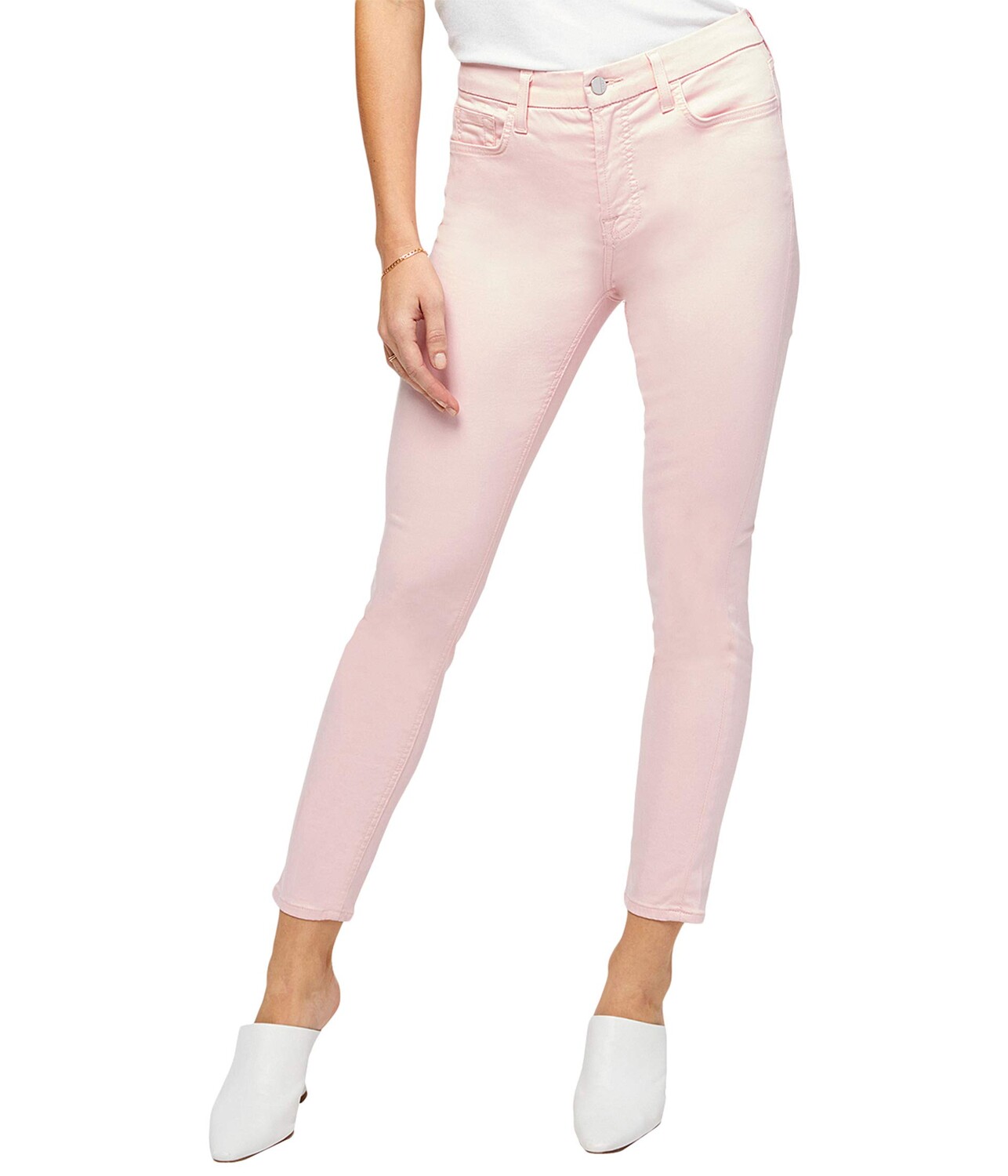 

Джинсы JEN7, Sateen Ankle Skinny Jeans