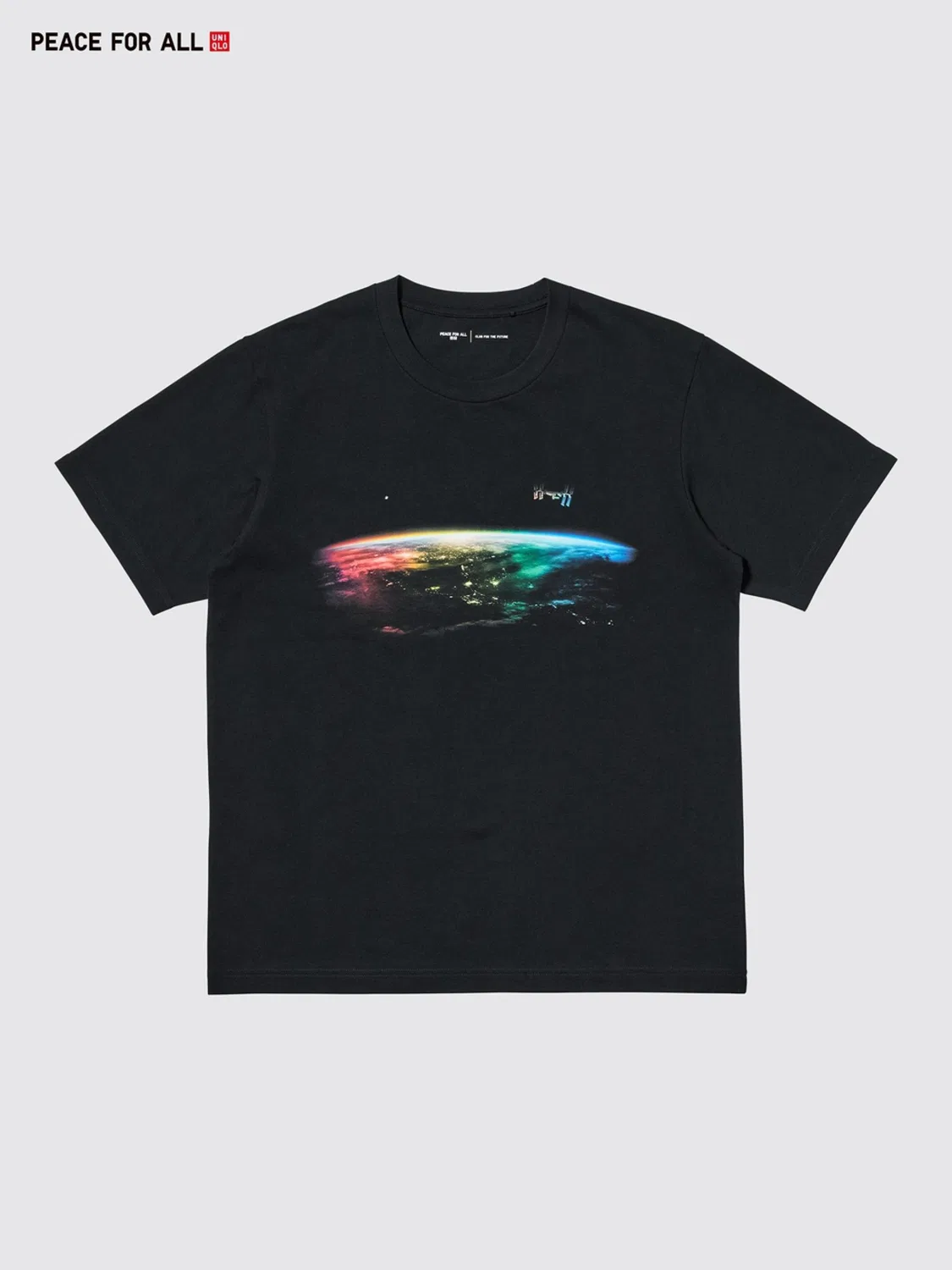Футболка с принтом UT ClubForTheFuture Uniqlo, черный — фото 2