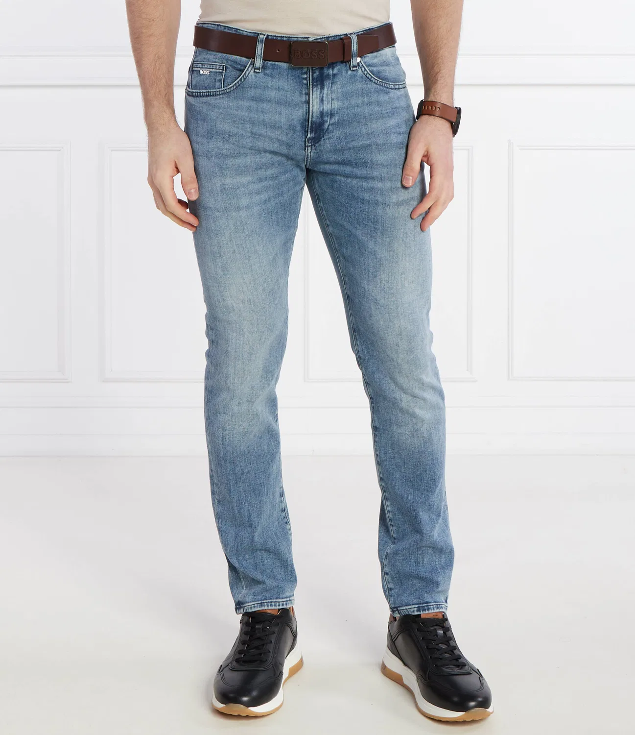 Джинсы slim fit Delaware3-1 Boss, Blu — фото 3
