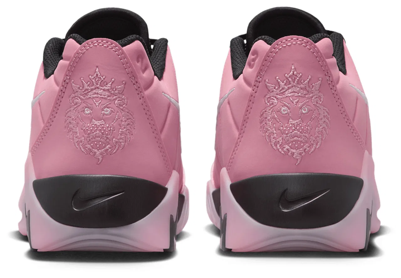 Кроссовки для мальчиков LeBron Witness IX Nike, цвет Black/Pink/Elemental Pink — фото 3