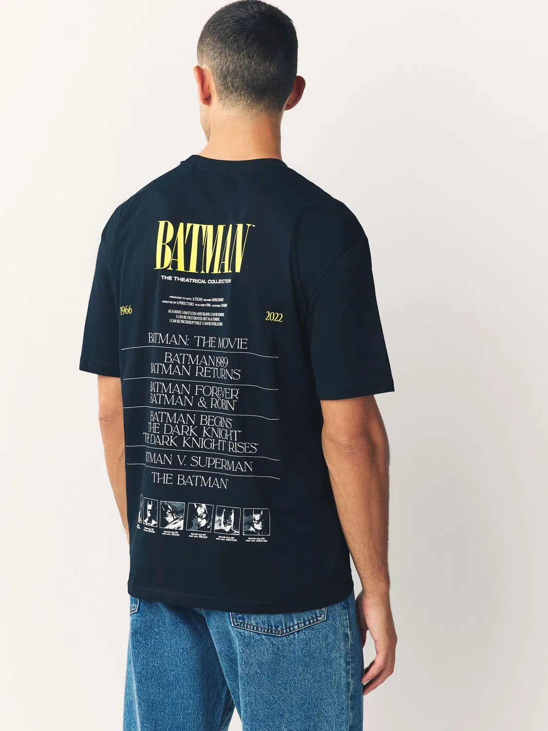 Футболка с принтом Batman Next, черный