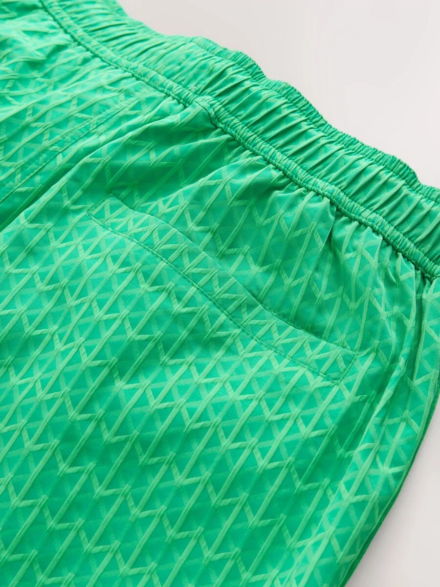 Шорты Next Board Shorts в цвете «травяной зеленый» — фото 4