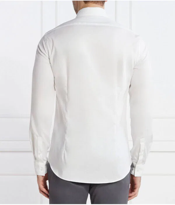 Мужская рубашка с длинным рукавом Calvin Klein, белый — фото 4