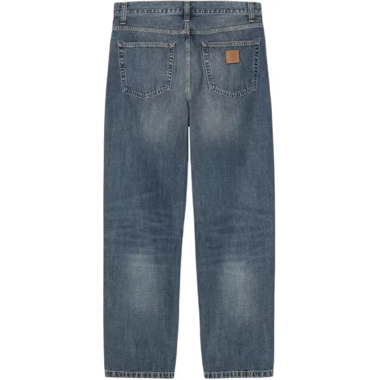 Детские джинсы утепленные зауженные Carhartt WIP, Blue — фото 3