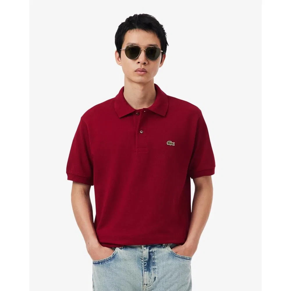 Мужское поло с коротким рукавом L121200476 Lacoste, Rot