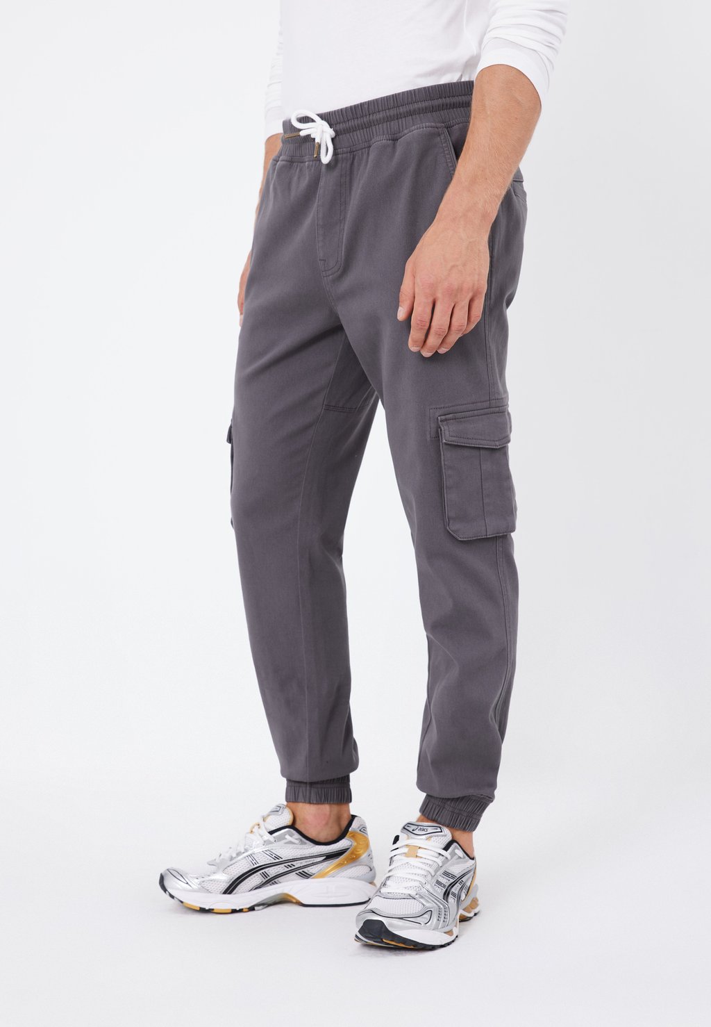 

Брюки карго Pier One by Zalando, темно-серый