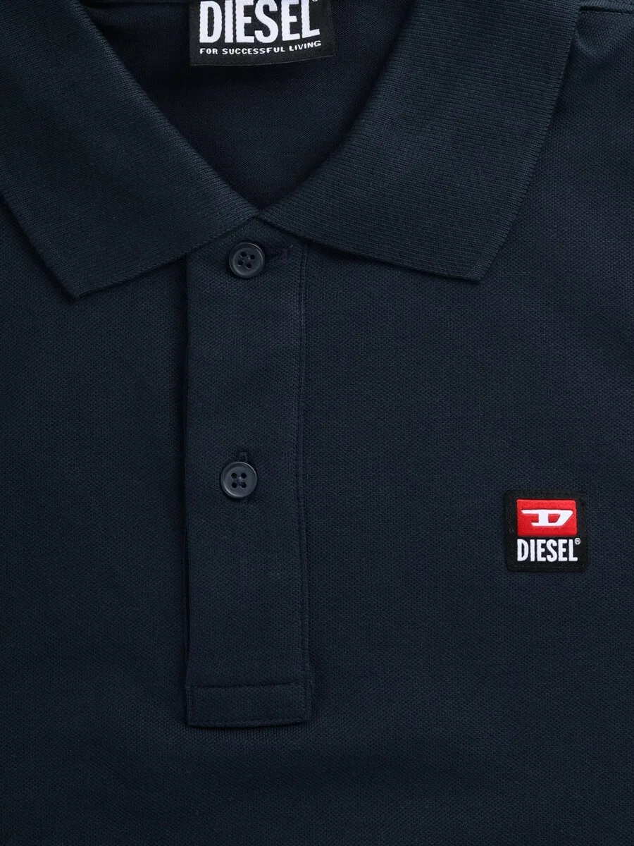 Футболка DIESEL T-SMITH 250205 темно-синего цвета — фото 2