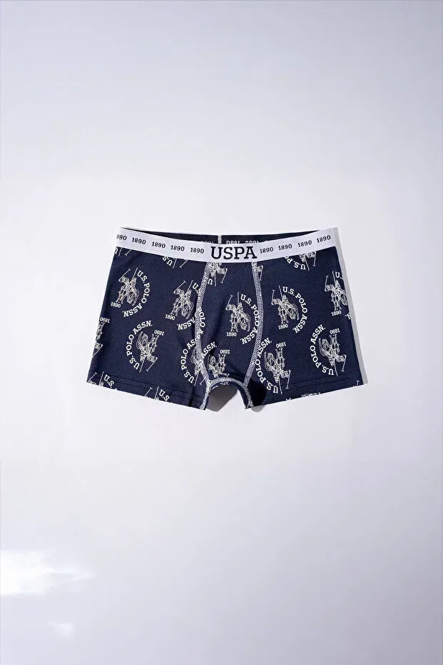 Детские боксеры для мальчиков хлопковые набор 3 шт U.S. Polo Assn., Colored — фото 3