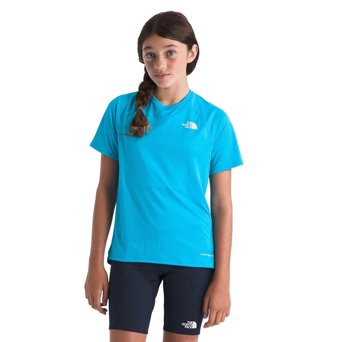 Детская футболка с коротким рукавом Sunriser Short-Sleeve T-Shirt The North Face, Meridian Blue — фото 2