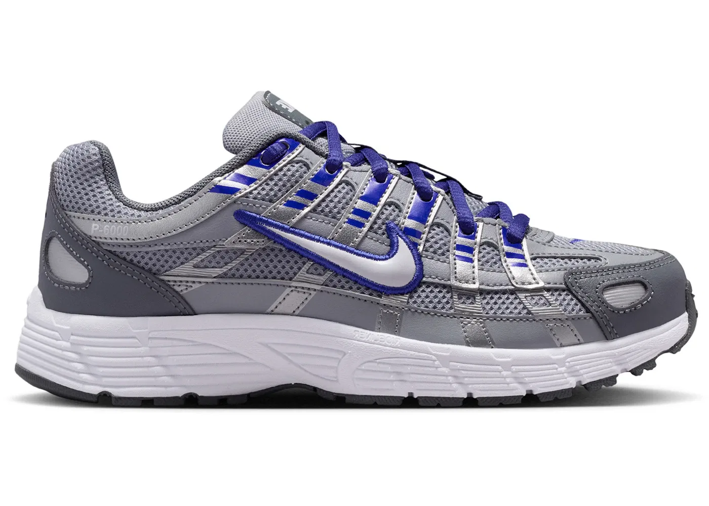 Детские кроссовки Lifestyle Nike P-6000, Wolf Grey/Deep Night/Metallic Silver/White