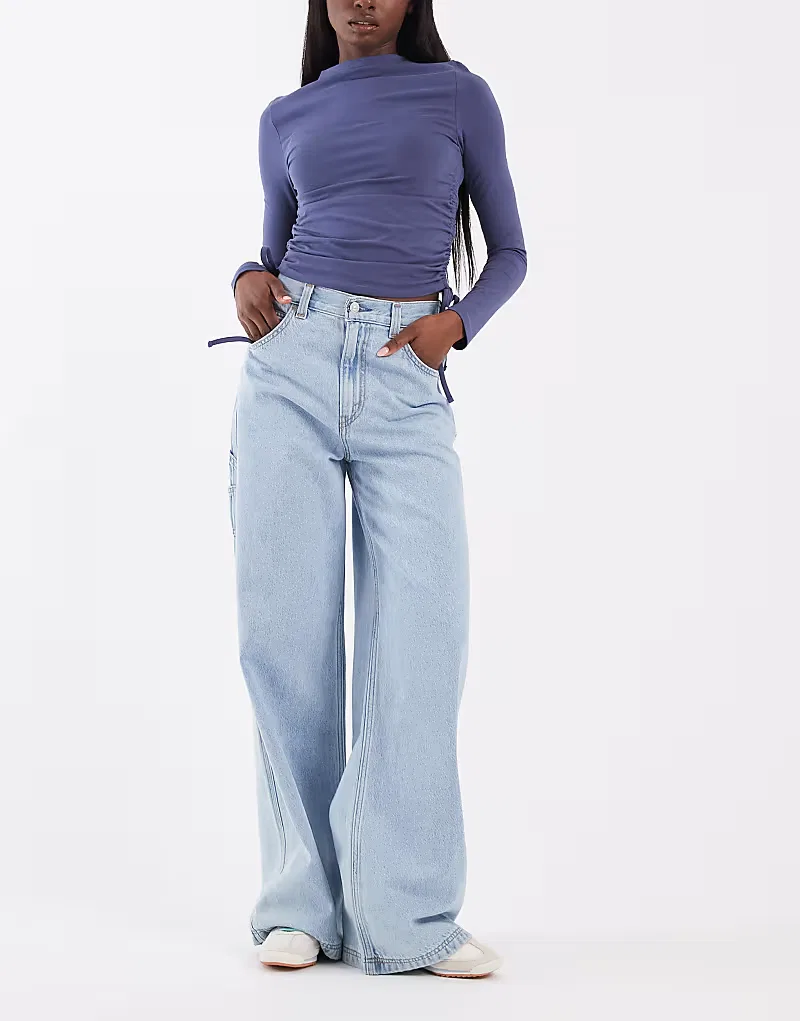 Джинсы Levi's Cinch Baggy Denim светло-голубой
