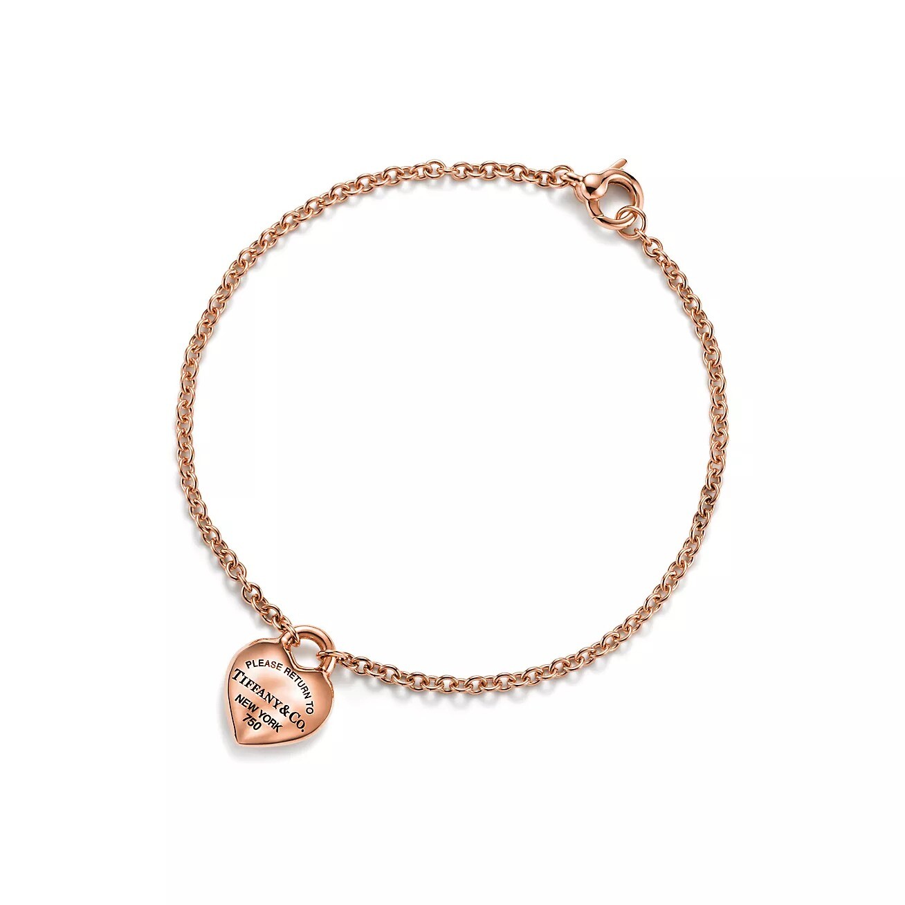 

Браслет Tiffany & Co. Return to Tiffany Full Heart, розовое золото