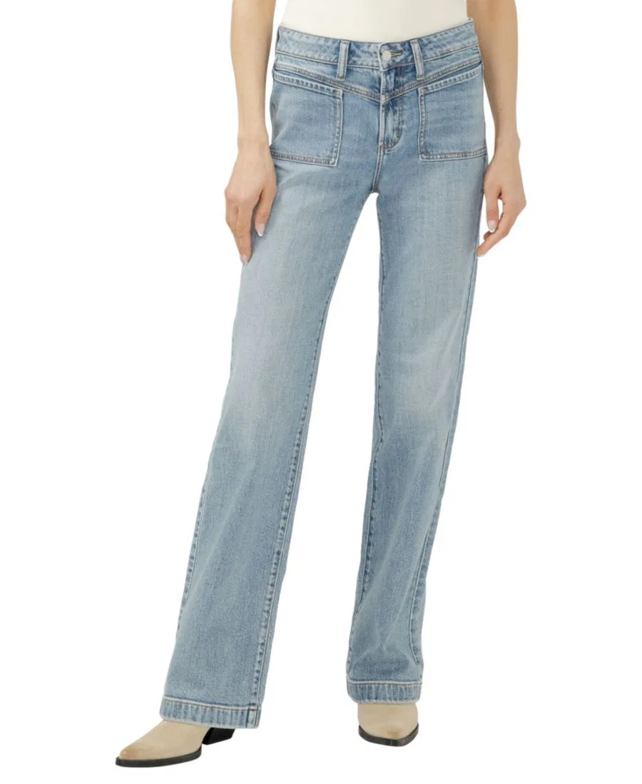 Джинсы женские с высокой посадкой Avery Silver Jeans Co., Wanderlust