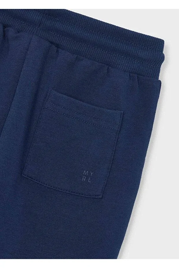 Детские спортивные штаны для мальчиков с эластичными манжетами Mayoral, Navy Blue — фото 3