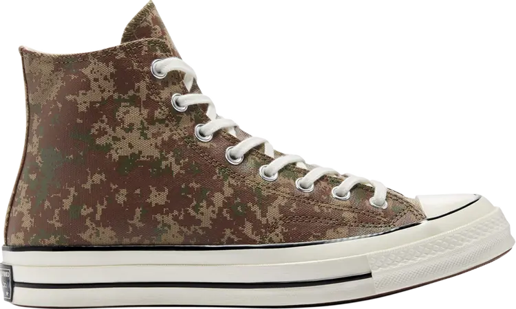 

Кроссовки Converse Chuck 70 High Digi Camo - Brown, коричневый