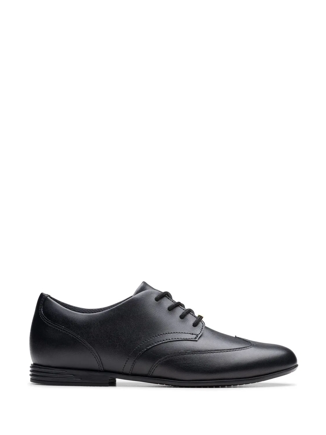 Туфли дерби Clarks Finja Wing, черная кожа