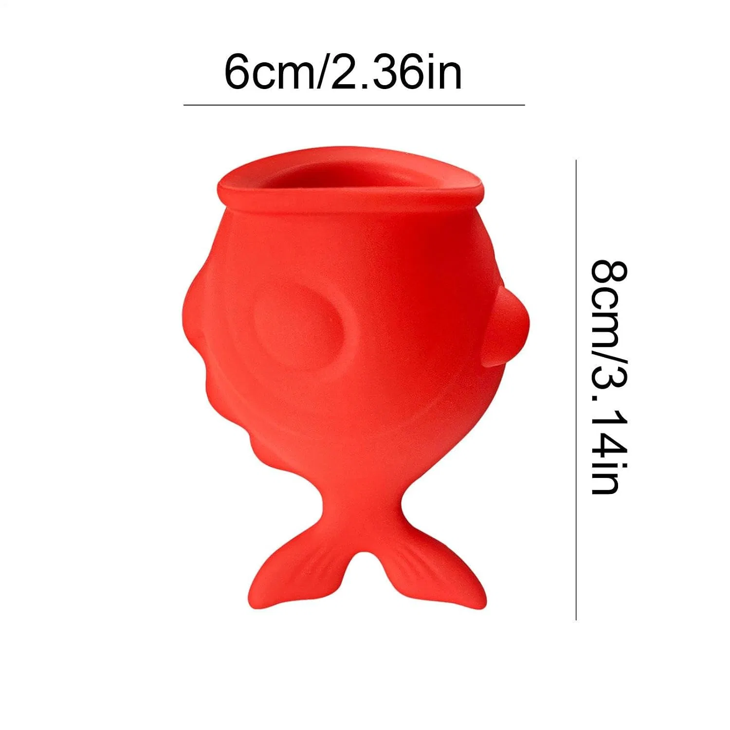 Губная помпа для увеличения губ Generisch, Fish Shaped Teat, 60 г, 8 x 6 см — фото 4