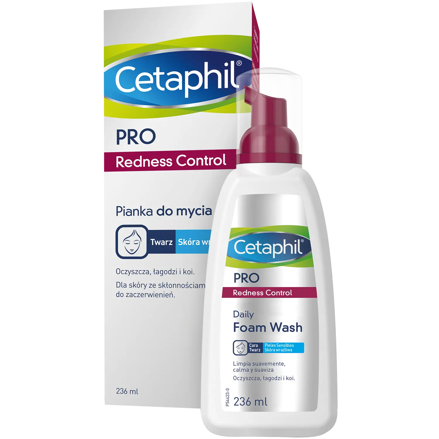 

Cetaphil PRO Redness Control пена для умывания лица, 236 мл