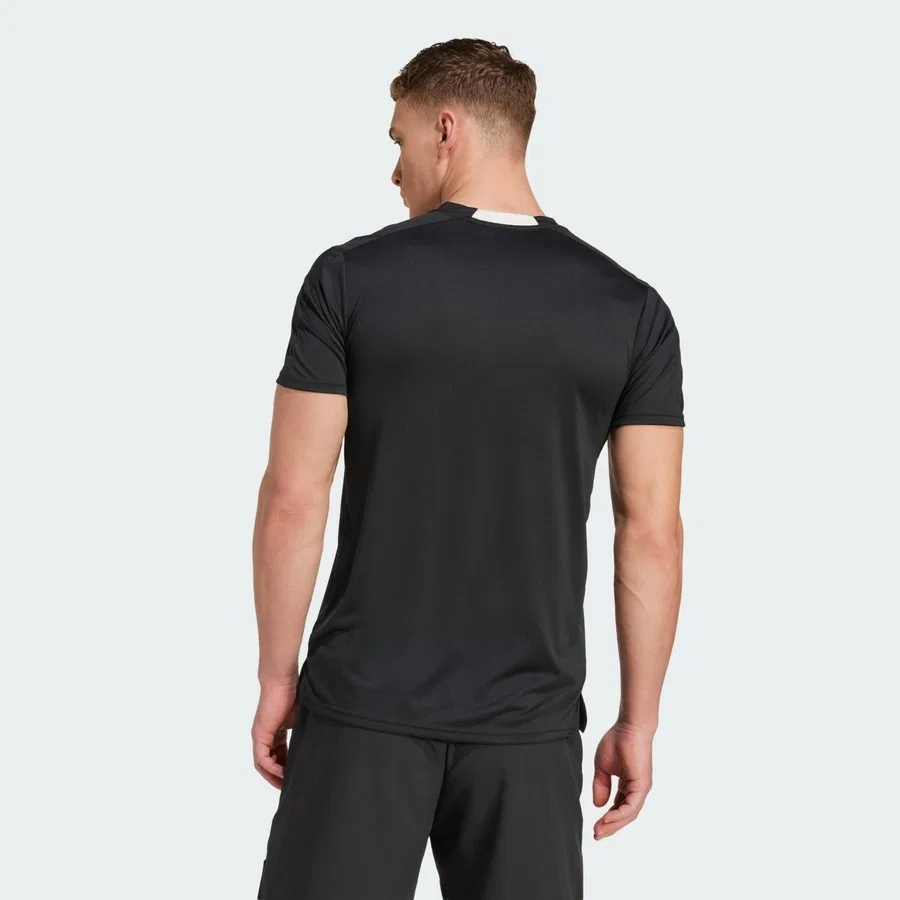 Мужская футболка с длинным рукавом Designed For Training Legacy adidas, Черный — фото 2