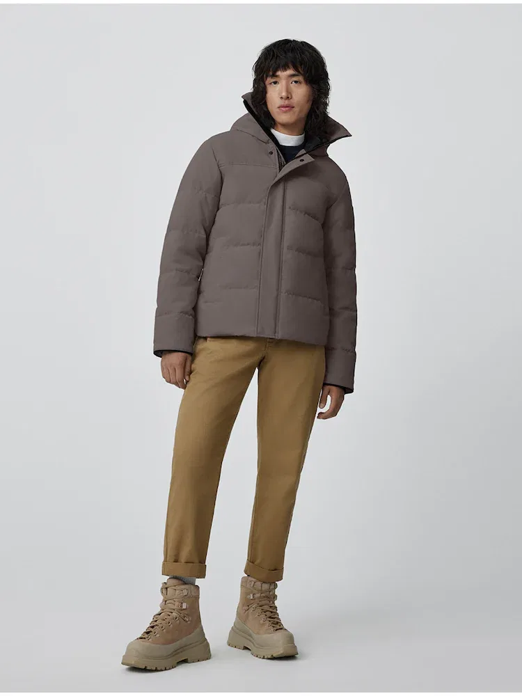 Пуховик с капюшоном MacMillan Parka Black Label, Charcoal Gray CANADA GOOSE