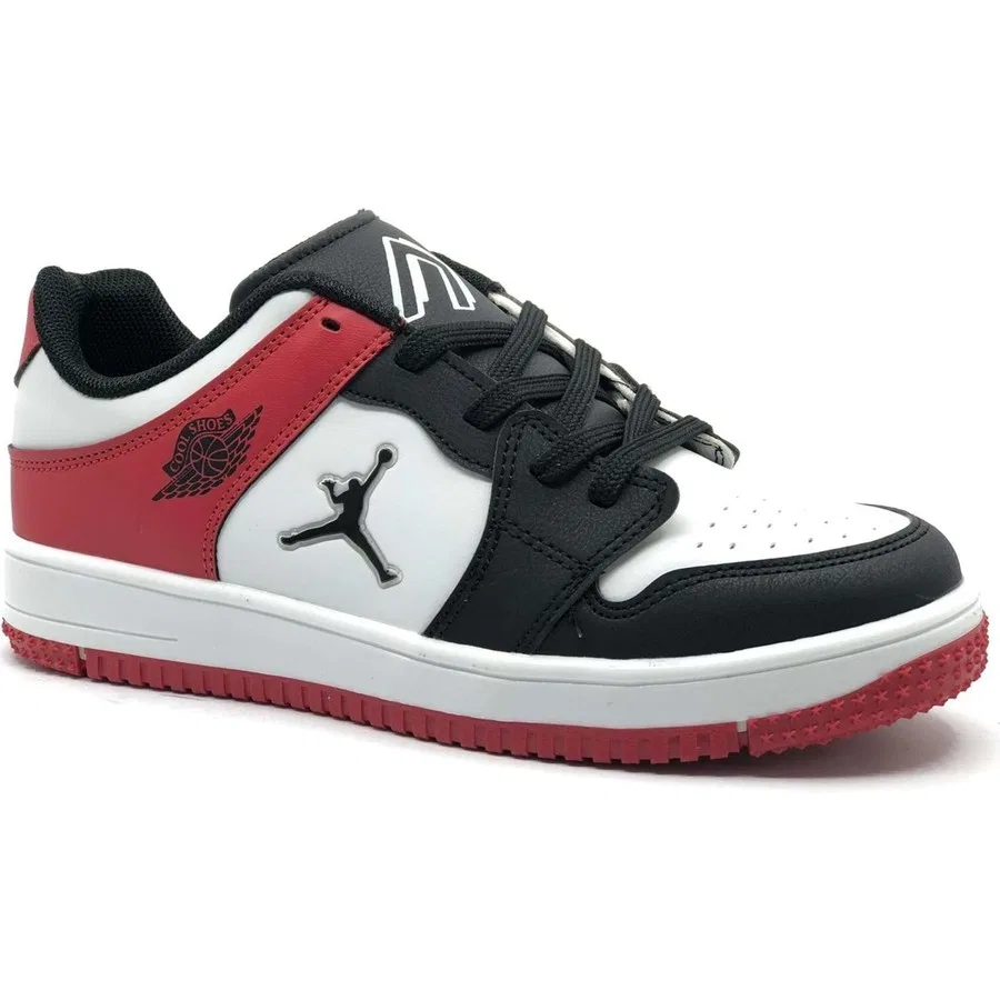 Спортивные кроссовки с принтом Cool Jordan Glaxy Pekin Haykat, Светло-серый/Красный/Белый Kocamanlar Ayakkabı — фото 2