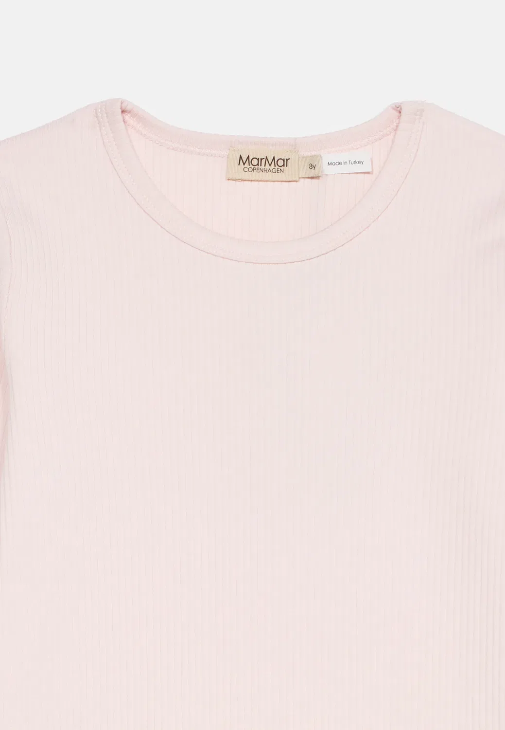 Однотонная футболка унисекс с длинными рукавами Marmar Copenhagen, Rosa — фото 3