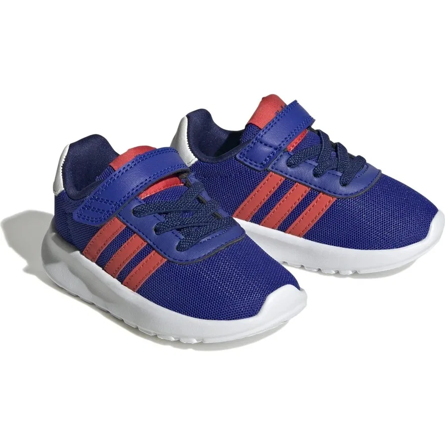 Детские спортивные кроссовки с шнуровкой adidas Lite Racer 3.0, Фиолетовый — фото 2