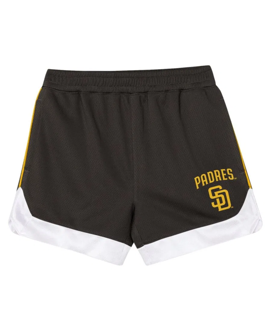 Комплект из футболки и шорт San Diego Padres Pinch Hitter Outerstuff, Brown — фото 3