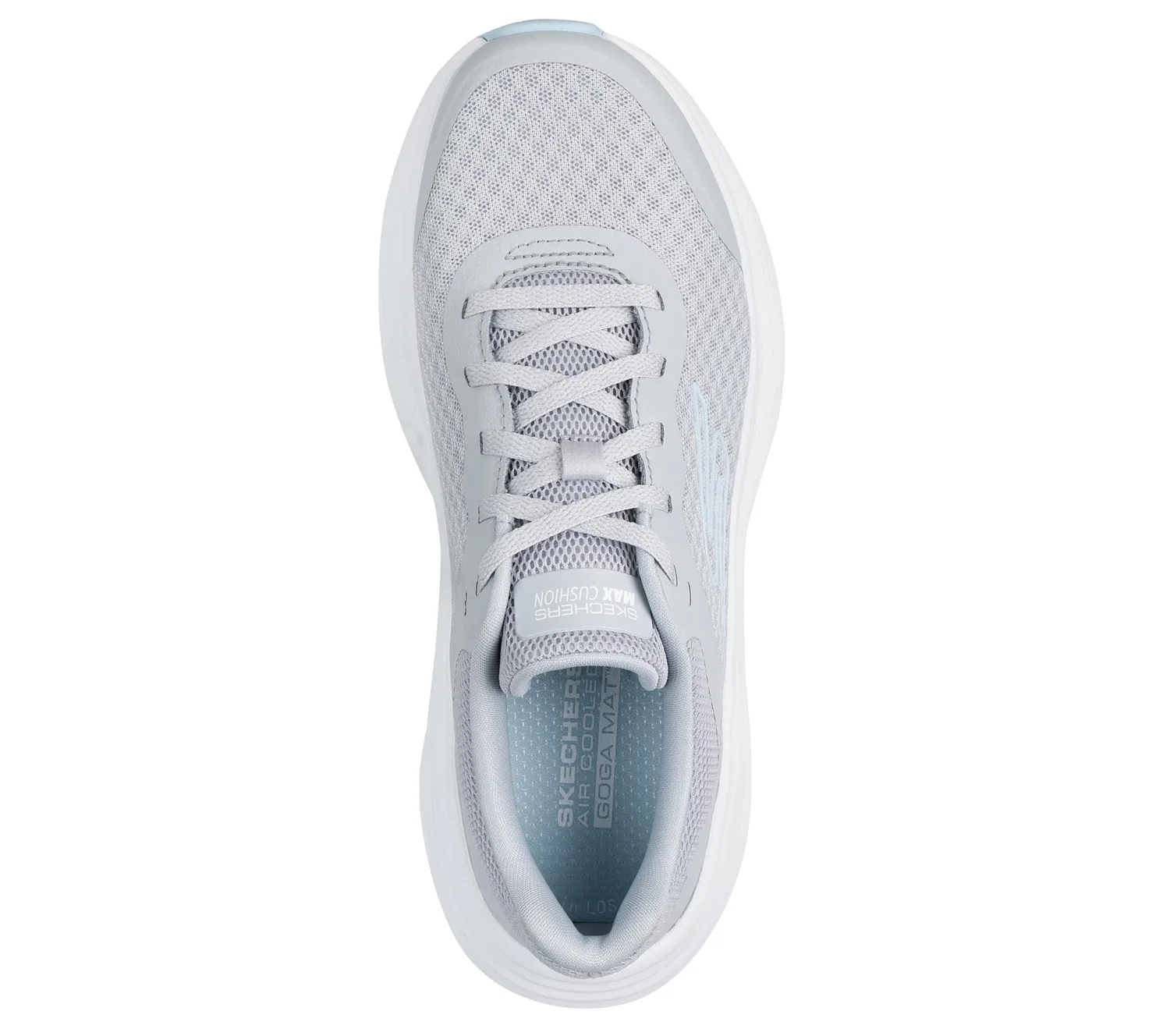 Детские кроссовки для девочек с максимальной амортизацией Max Cushioning Endeavour Canova Skechers, Bright Grey — фото 3