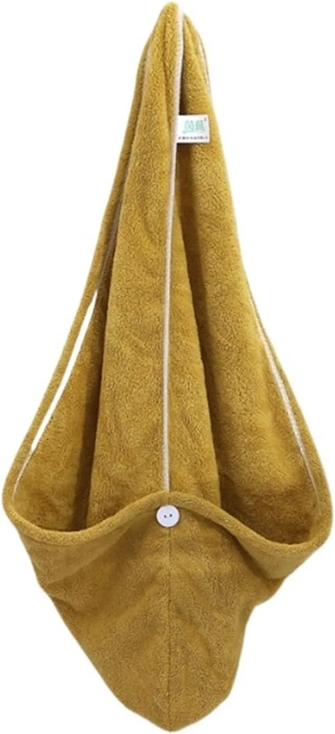 Шапочка для душа из полиэстера TYNXK, 25x66 см, Желтый