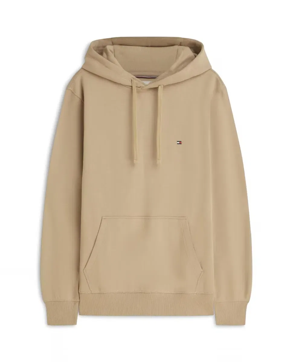 Мужская худи с капюшоном с вышивкой Tommy Hilfiger, Beige — фото 4