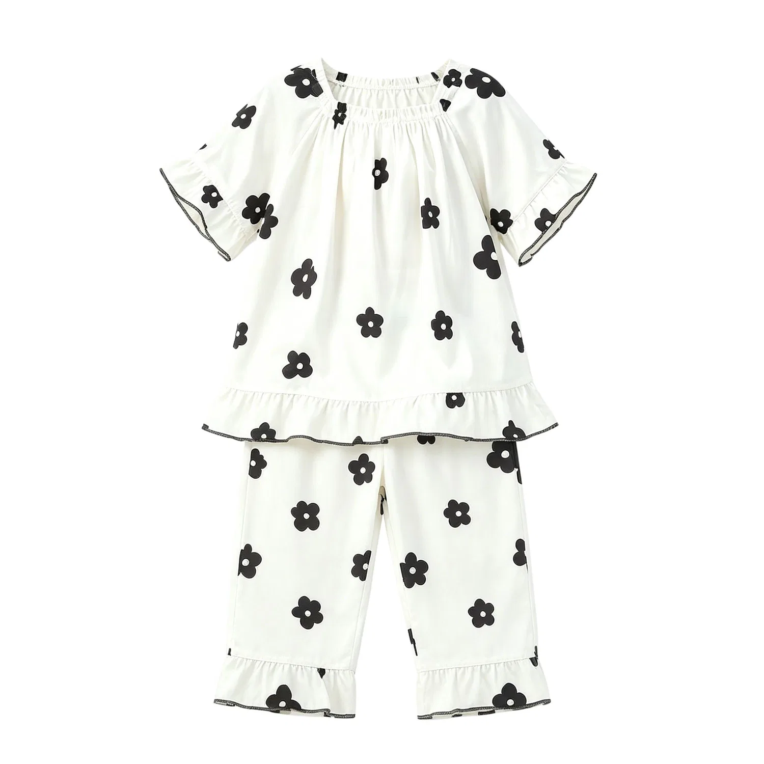 Детский комплект для отдыха Black Floral Lanza, Черный Флоральный