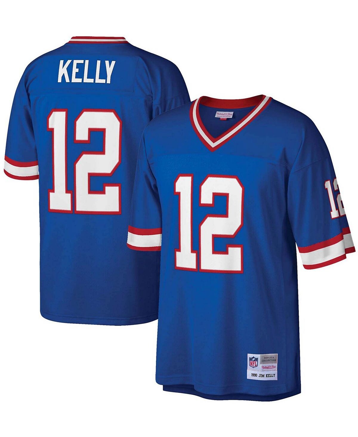 

Футболка Mitchell & Ness Men's Jim Kelly Royal Buffalo Bills Legacy, синий