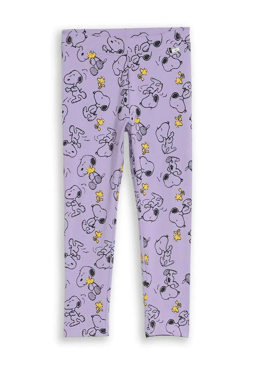 Леггинсы Hosen & chino с принтом Peanuts - леггинсы - брюки Tom Tailor, Sweet Purple Snoopy Allover