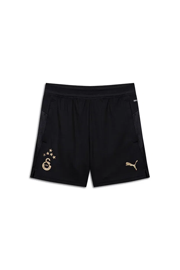 Детские шорты для девочек спортивные Galatasaray puma kids a team training shorts Gsstore, Black