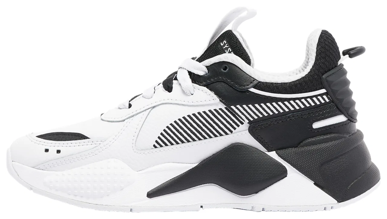 Кроссовки для мальчиков RS-X PUMA, белый/черный — фото 2