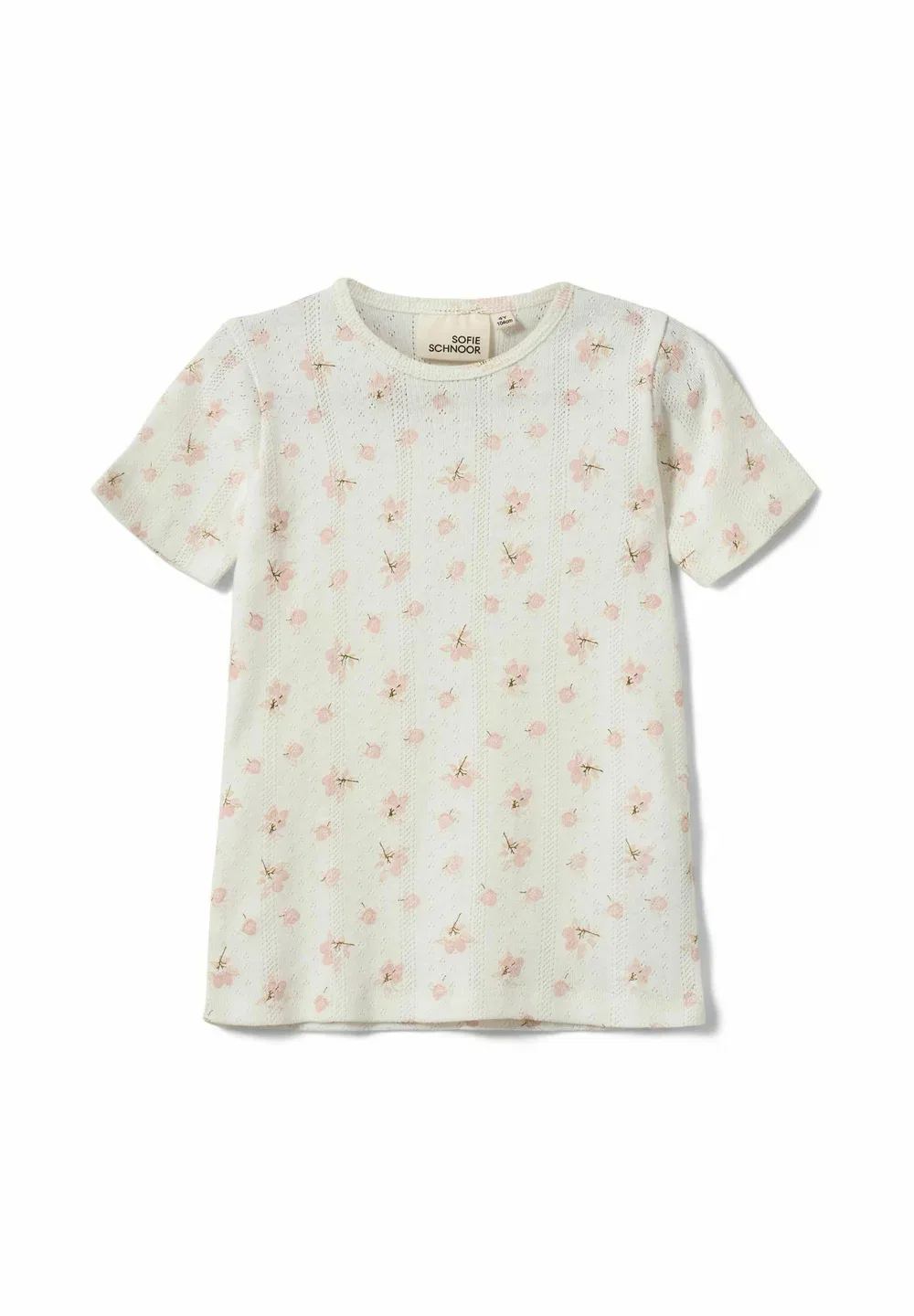 Piperkb - футболка с принтом Sofie Schnoor, Off White/Light Pink