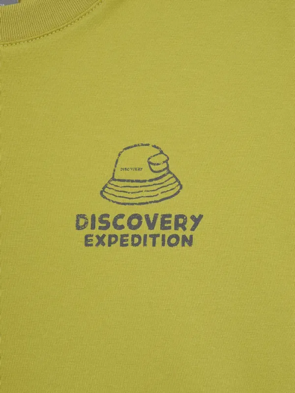 Спортивный костюм с принтом, FreshVent Discovery Kids, оливковый — фото 4