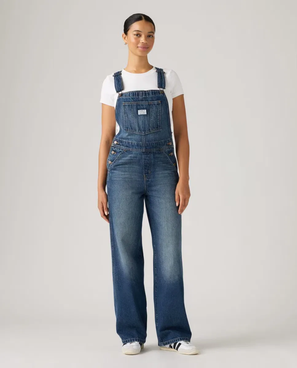 Женский комбинезон длинный, Vaquero Tirantes Ajustables, Levi's, Azul índigo — фото 4